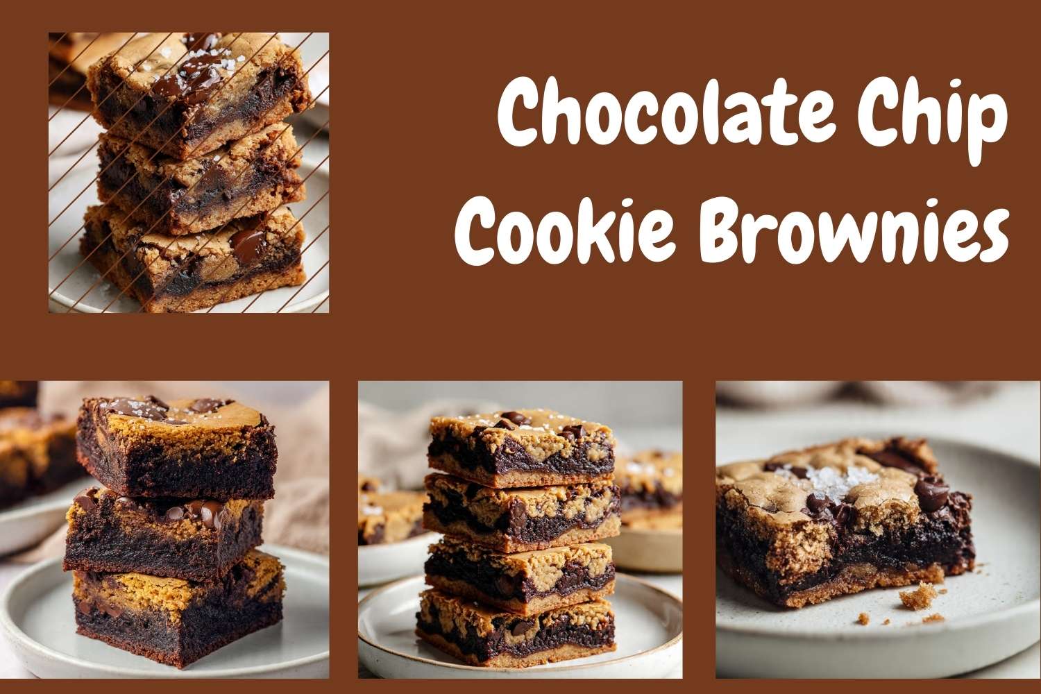 chocolate chip cookie brownies
