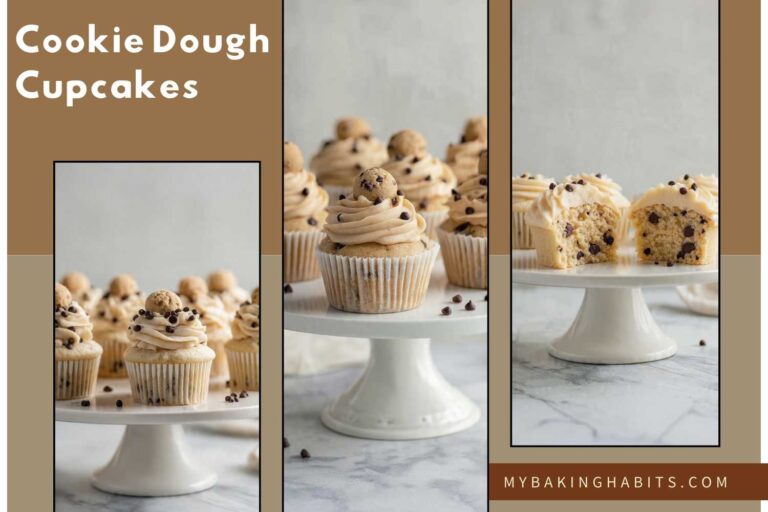 cookie dough cupcakes