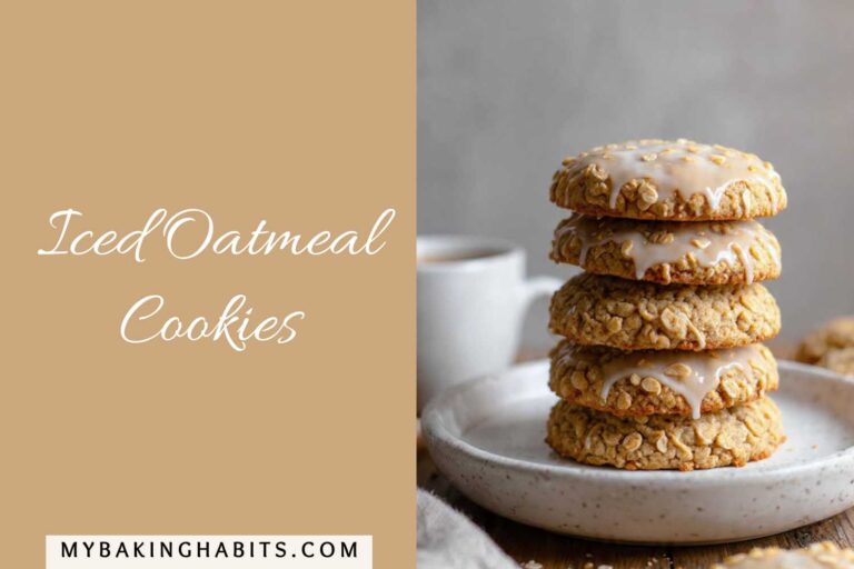 iced oatmeal cookies