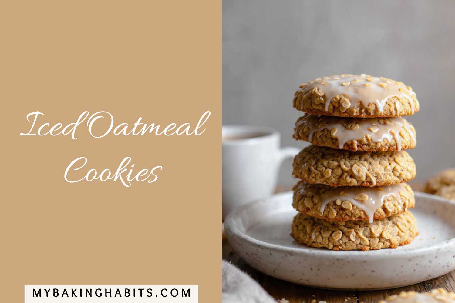 iced oatmeal cookies