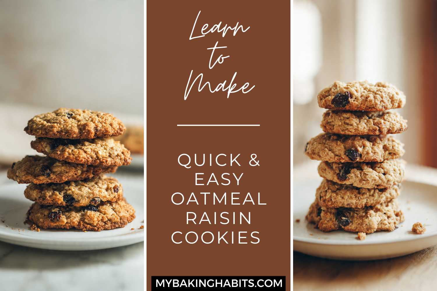 oatmeal raisin cookies