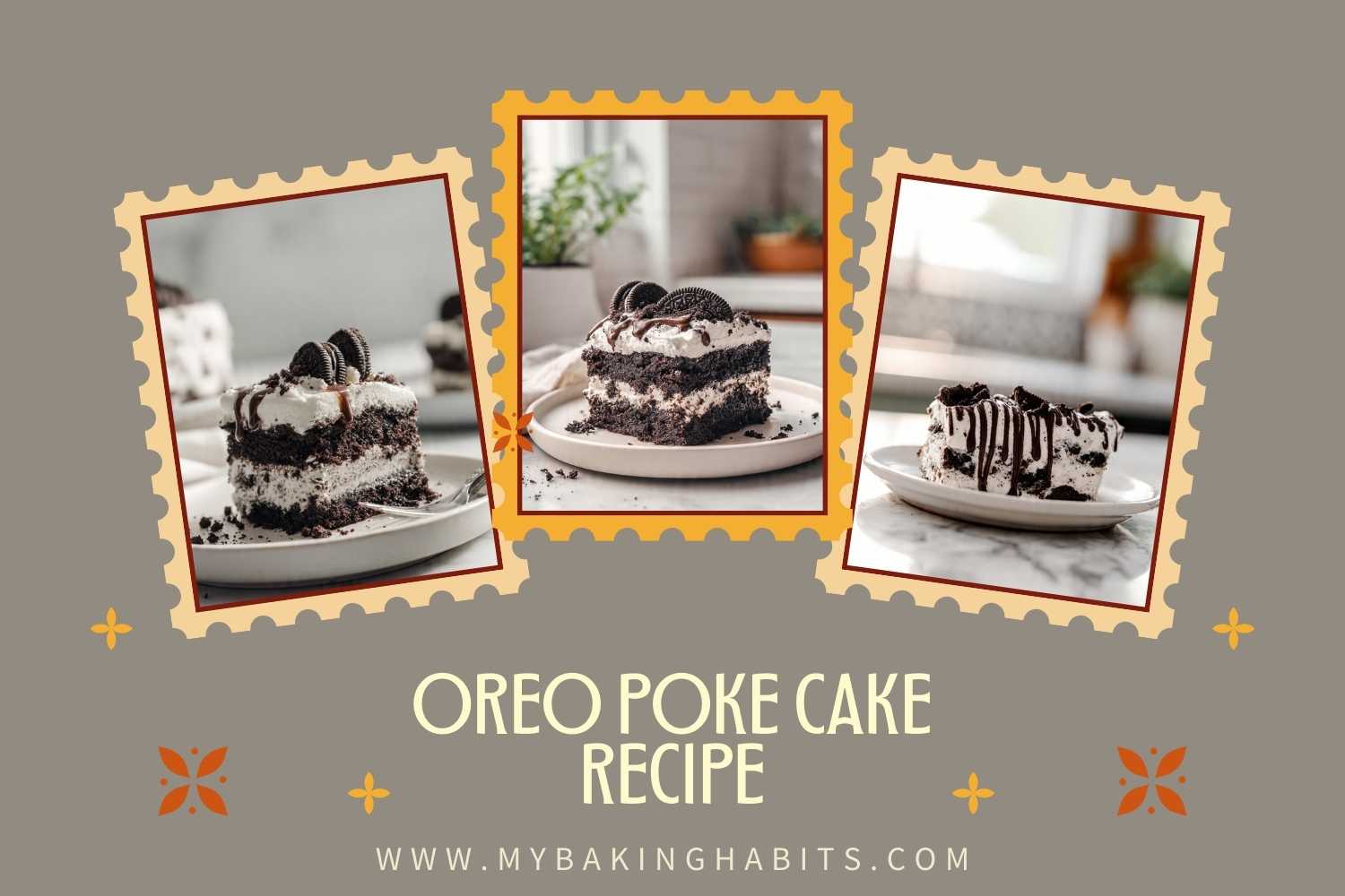 oreo poke cake