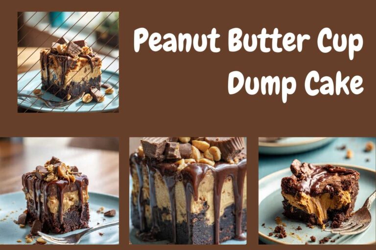 peanut butter cup dump cake