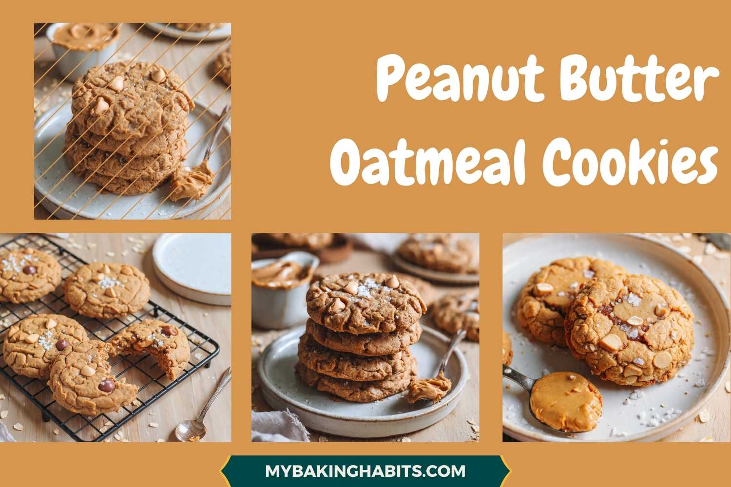peanut butter oatmeal cookies