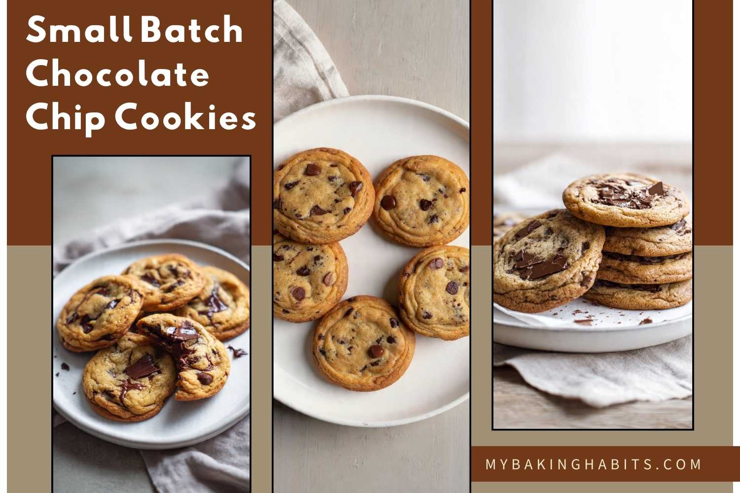 small batch chocolate chip cookies