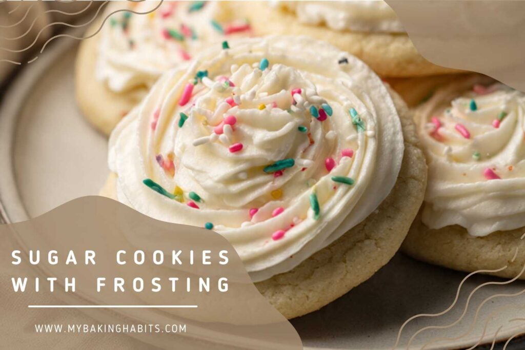 sugar cookies with frosting