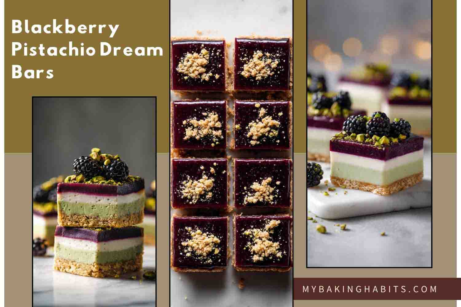 blackberry pistachio dream bars