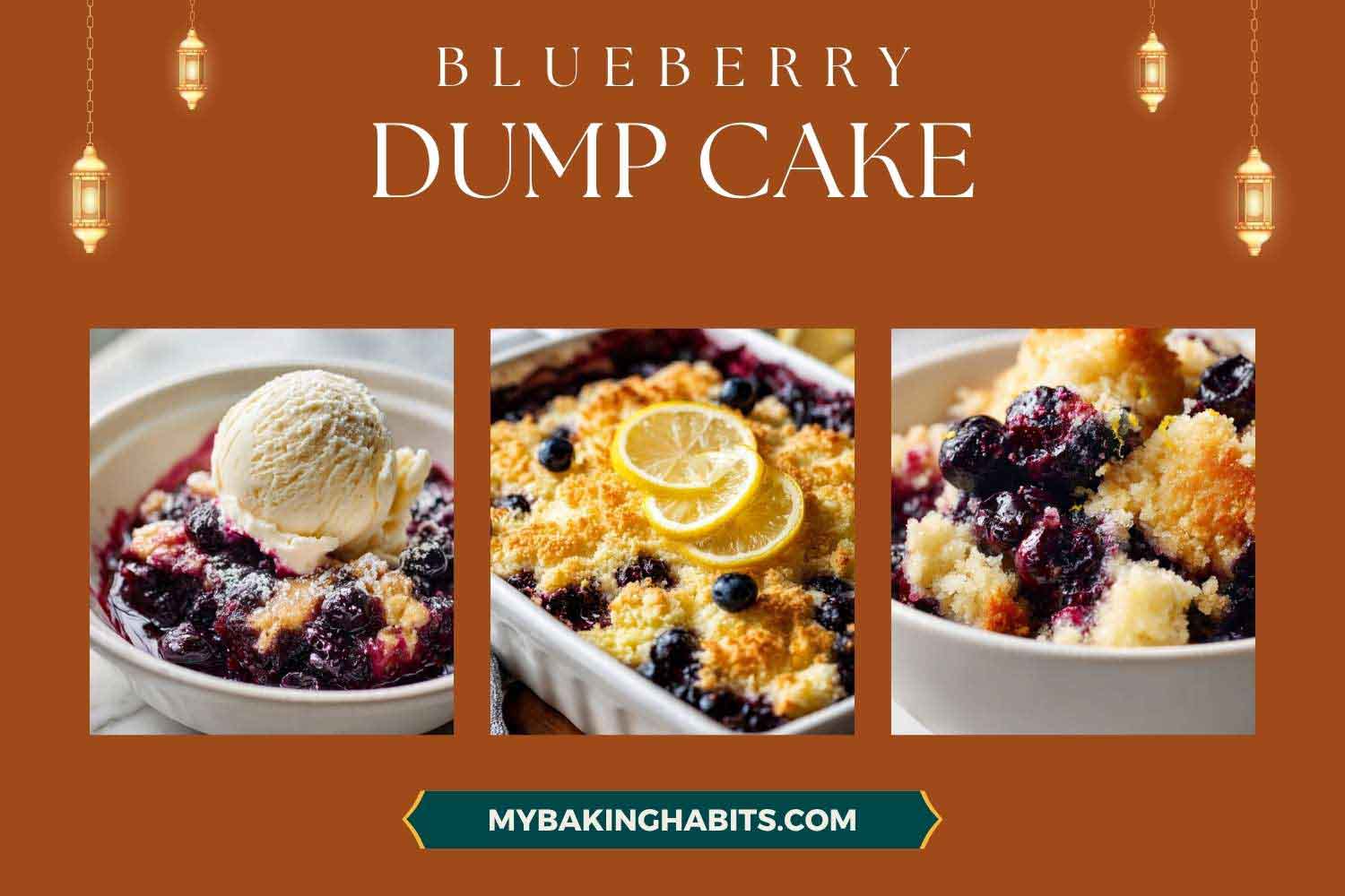 blueberry dump cake