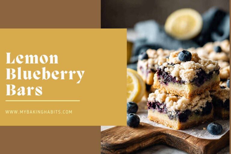 lemon blueberry bars
