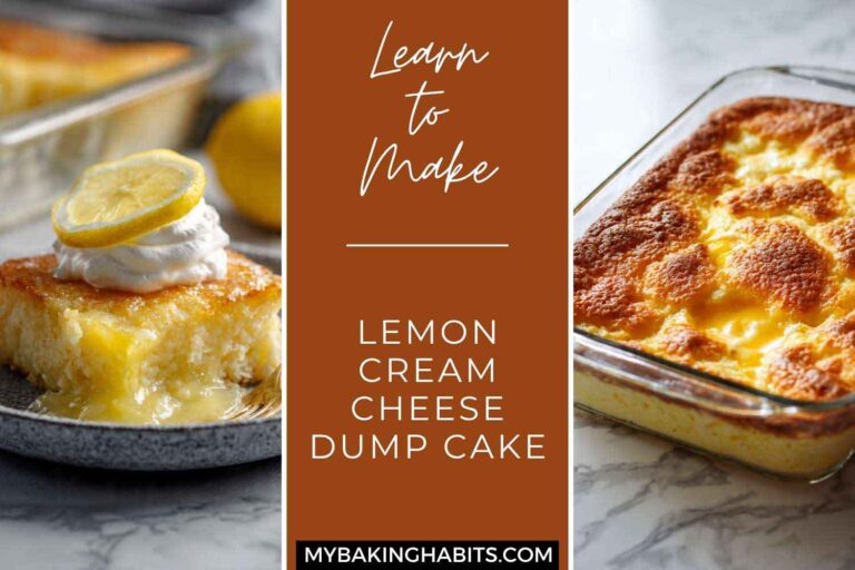 lemon cream cheese dump cake