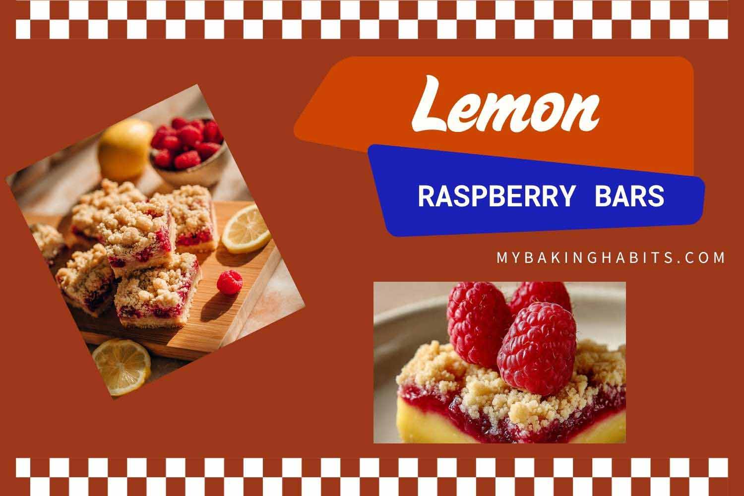 lemon raspberry bars