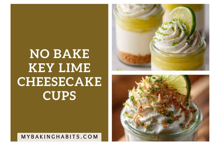 no bake key lime cheesecake cups