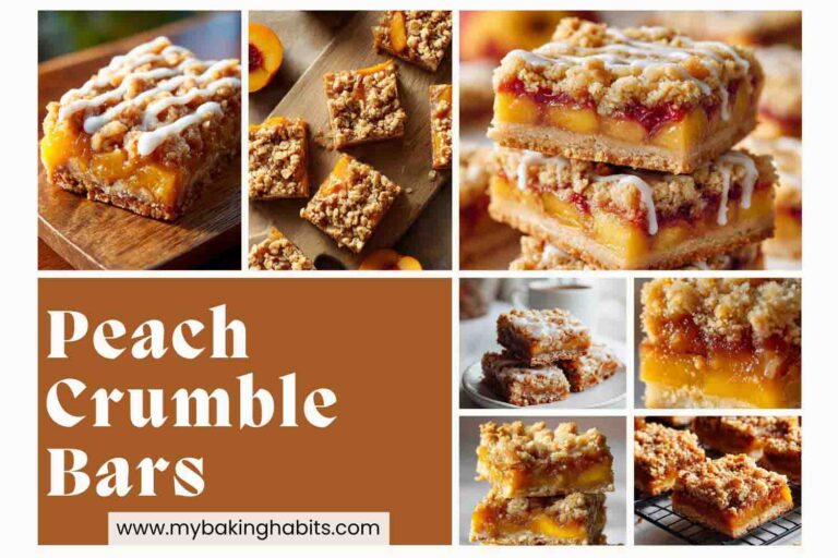 peach crumble bars recipe