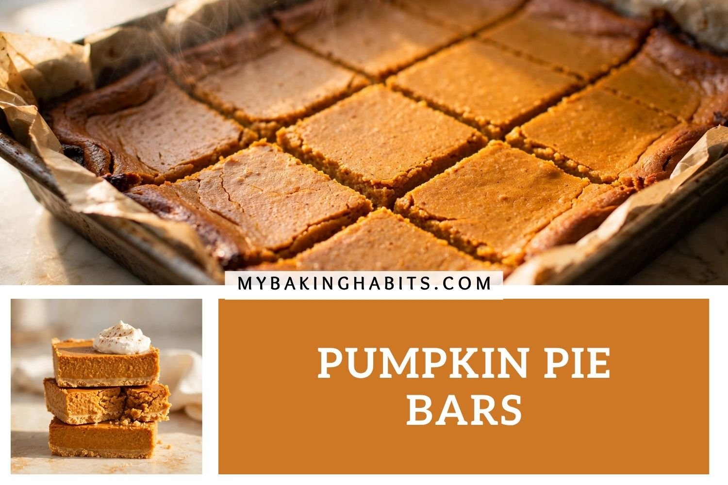 pumpkin pie bars