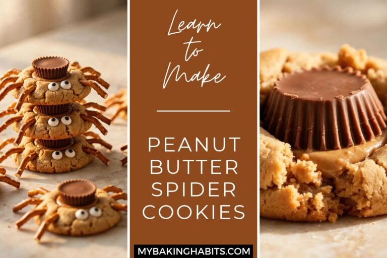peanut butter spider cookies